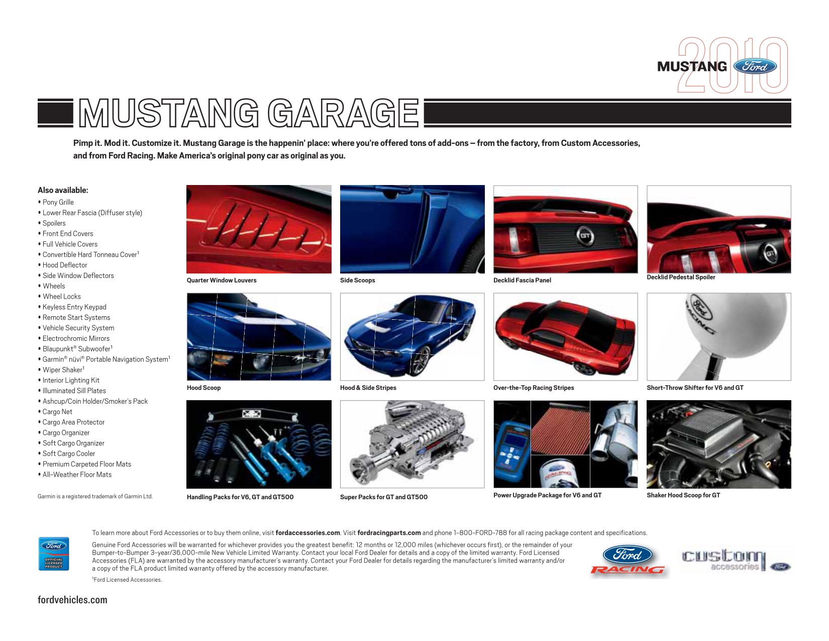 2010 Ford Mustang Brochure Page 18